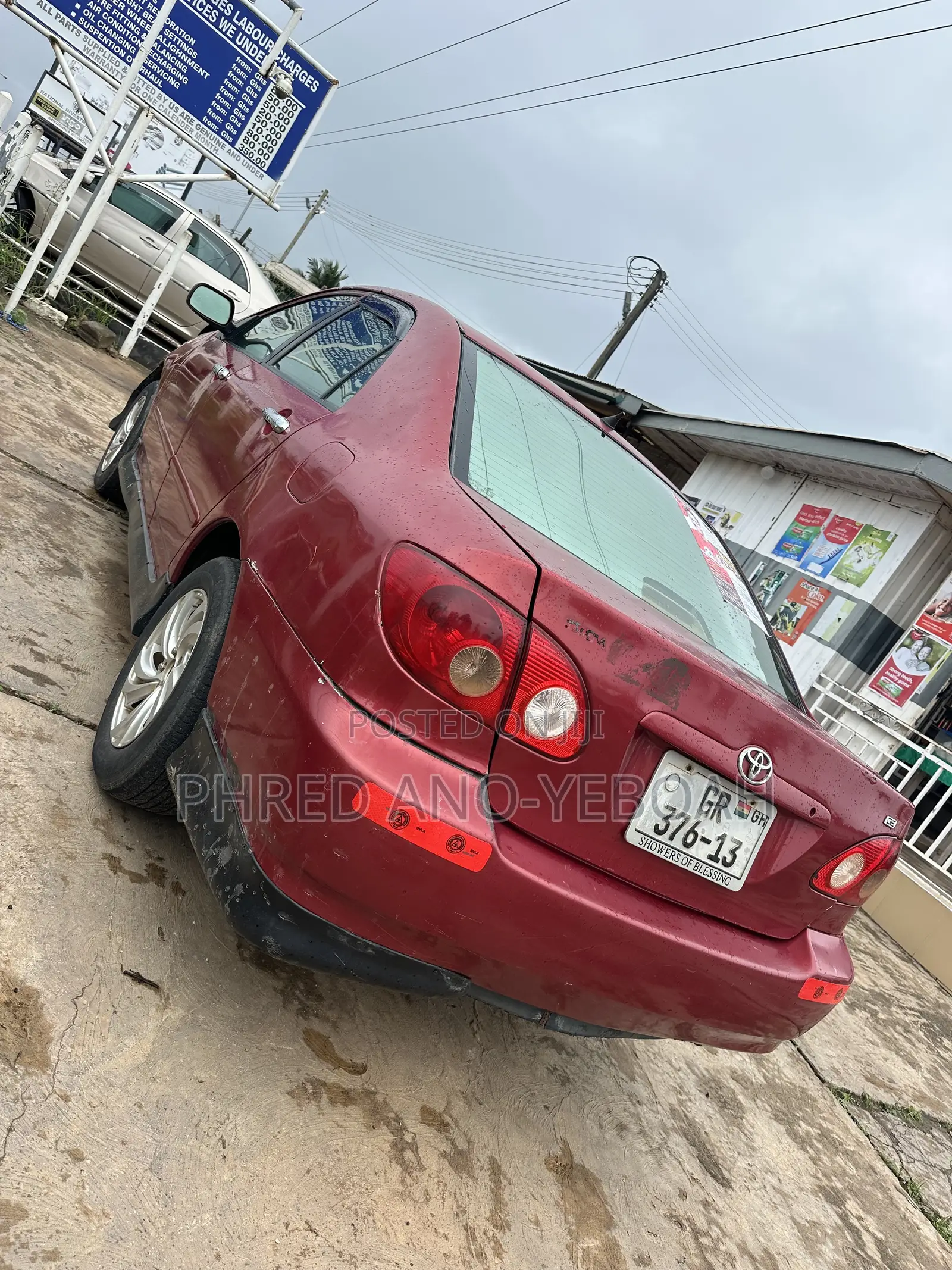 Toyota Corolla CE 2007 Red