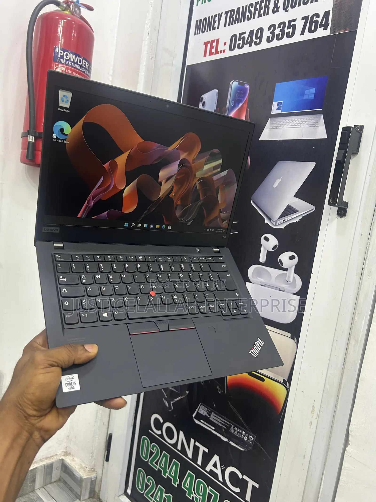 Laptop Lenovo ThinkPad T14 16GB Intel Core i5 SSD 256GB