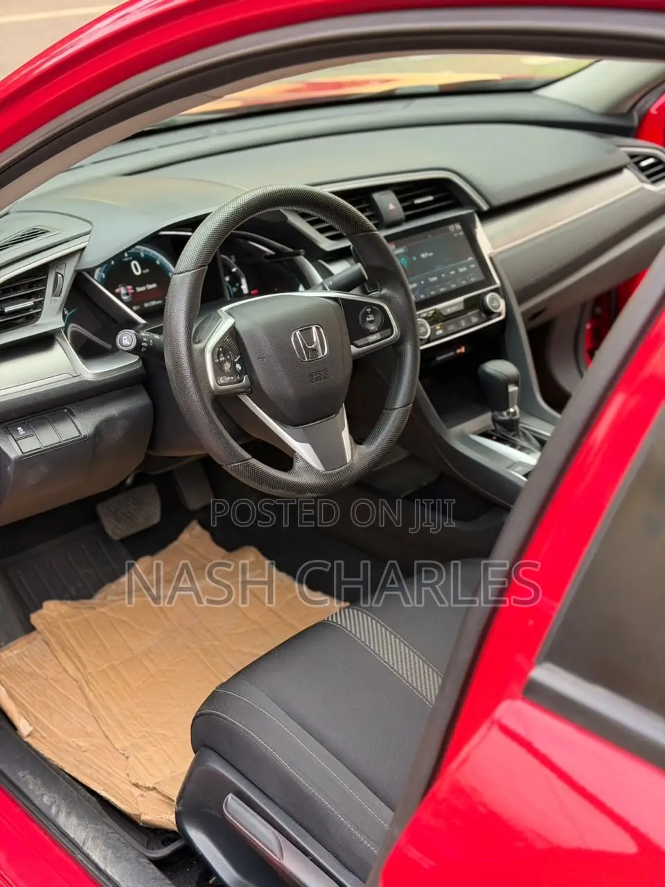 Honda Civic EX Sedan 2018 Red