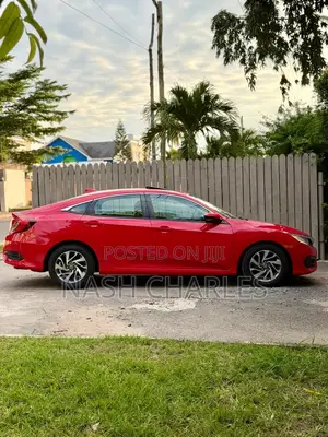 Honda Civic EX Sedan 2018 Red