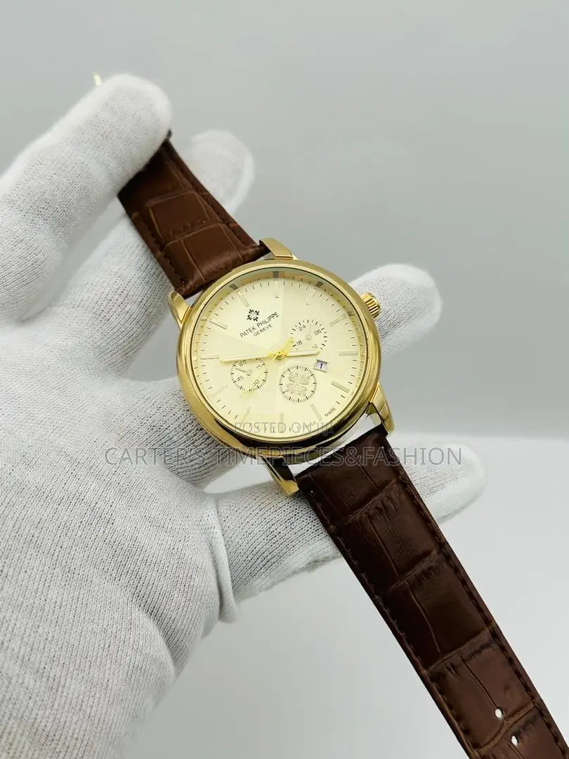 Patek Phillipe Leather Watch