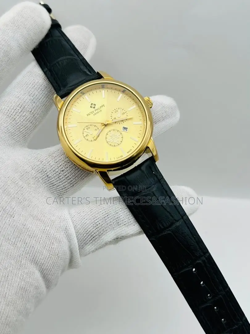 Patek Phillipe Leather Watch