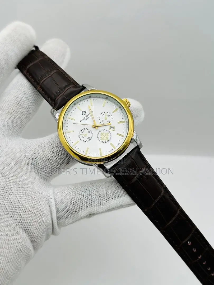 Patek Phillipe Leather Watch