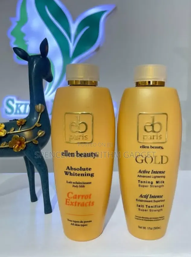 Ellen Beauty Toning/Carrot Body Lotions(120gh for 1)
