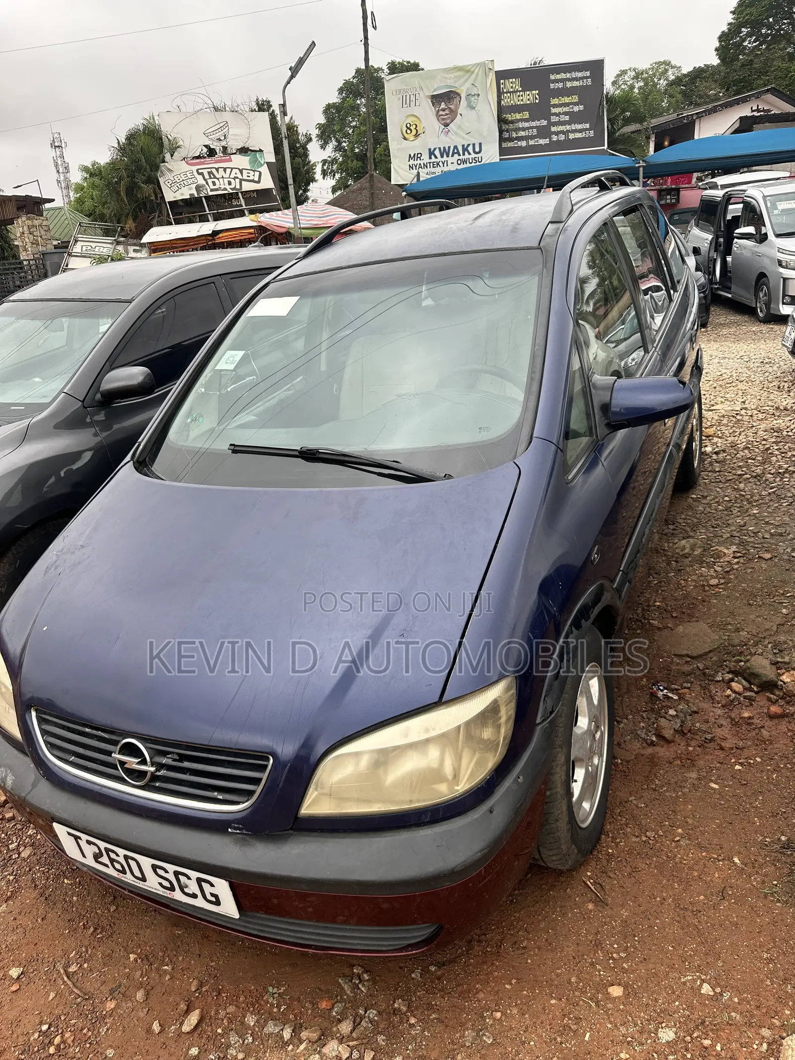 Opel Zafira 2002 Blue