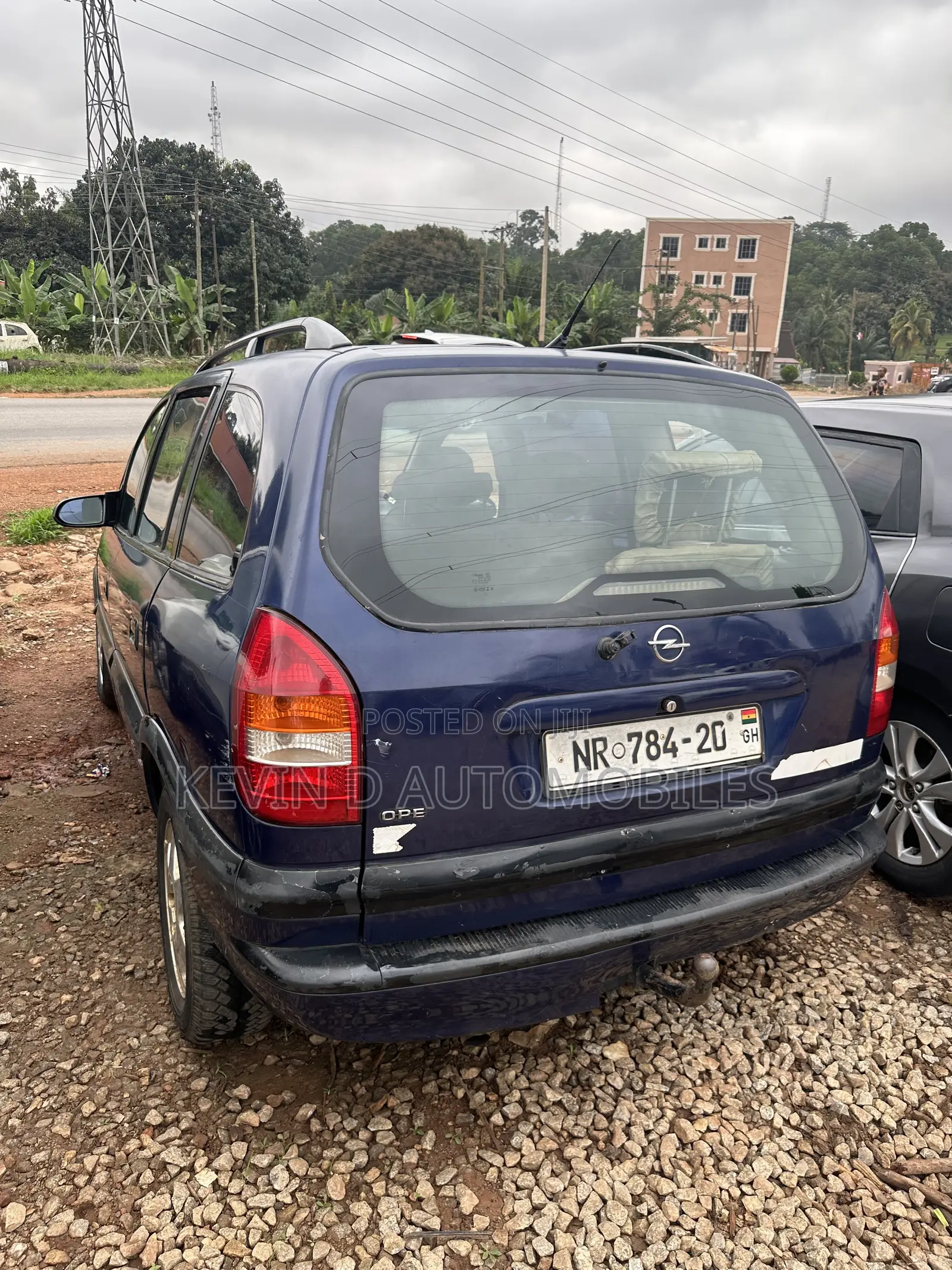 Opel Zafira 2002 Blue
