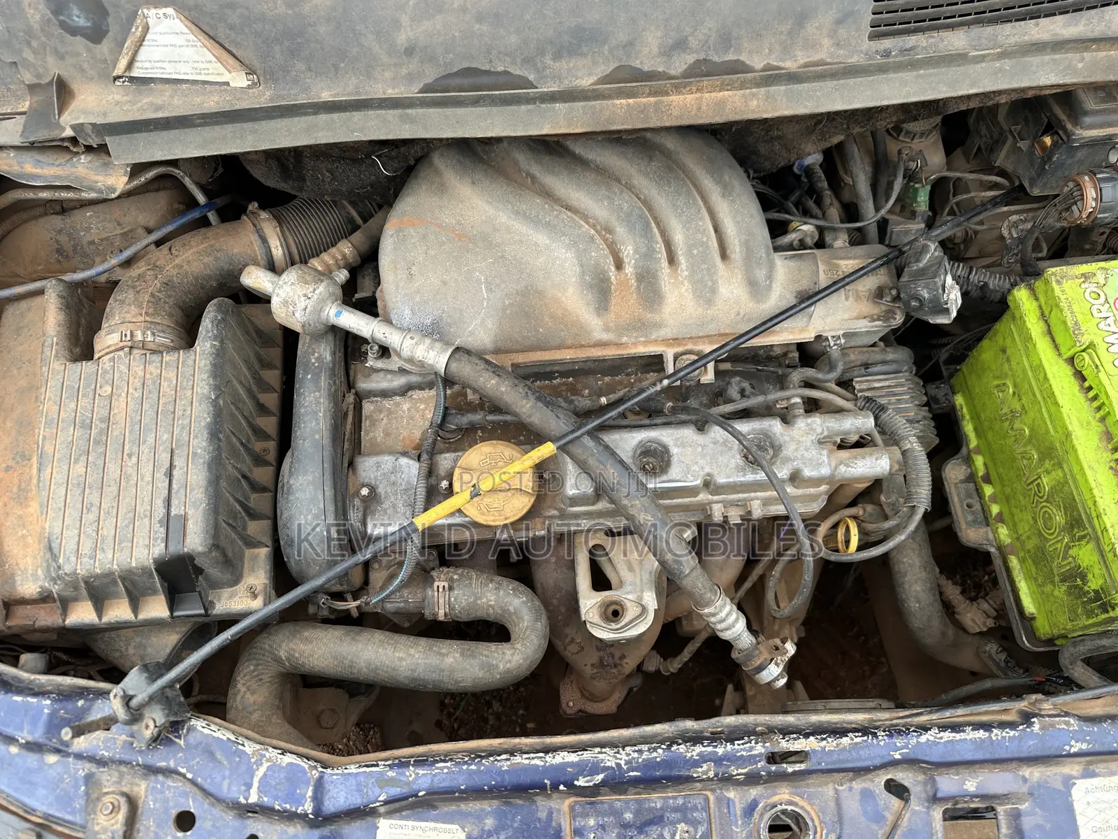 Opel Zafira 2002 Blue