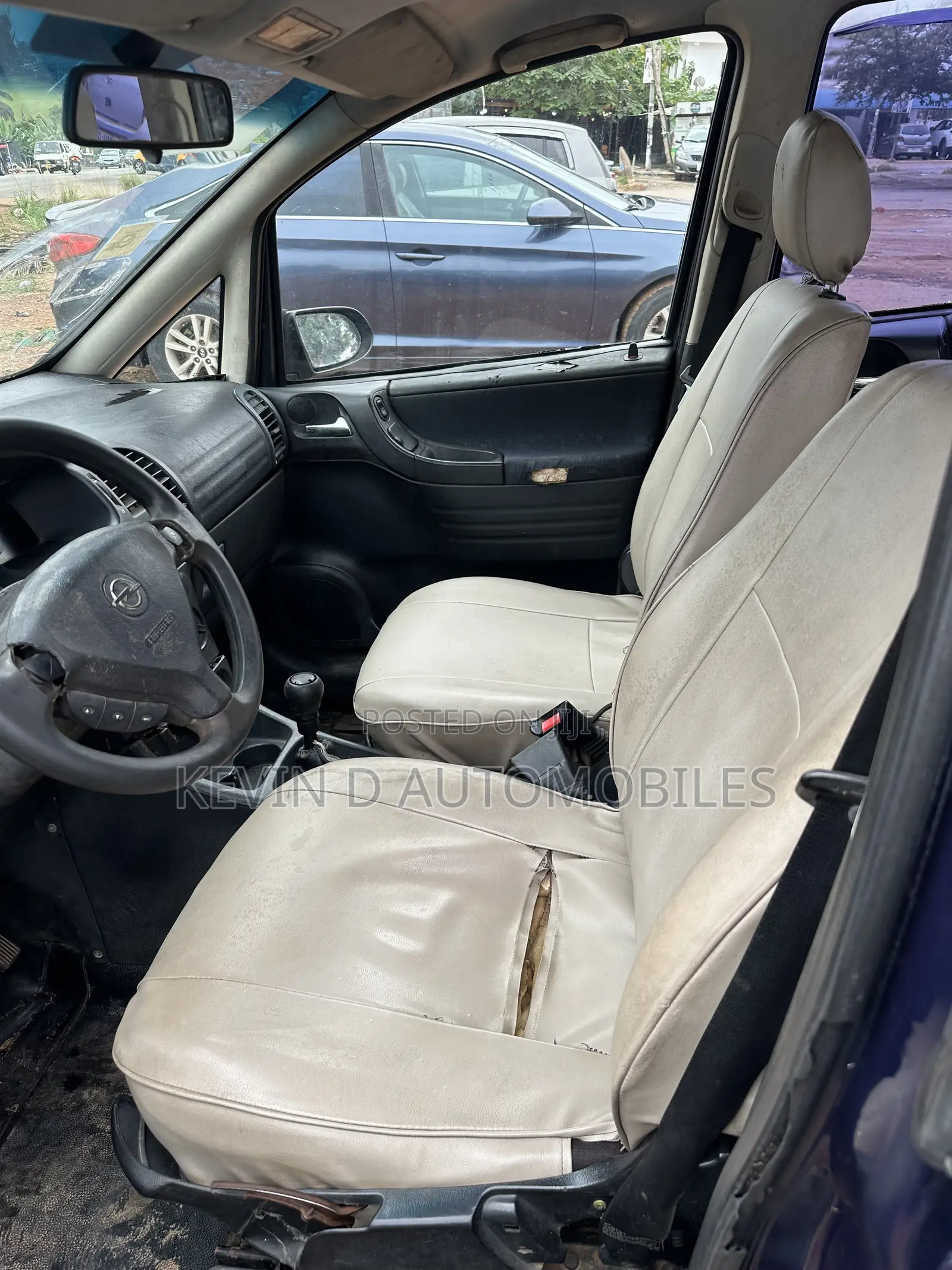 Opel Zafira 2002 Blue