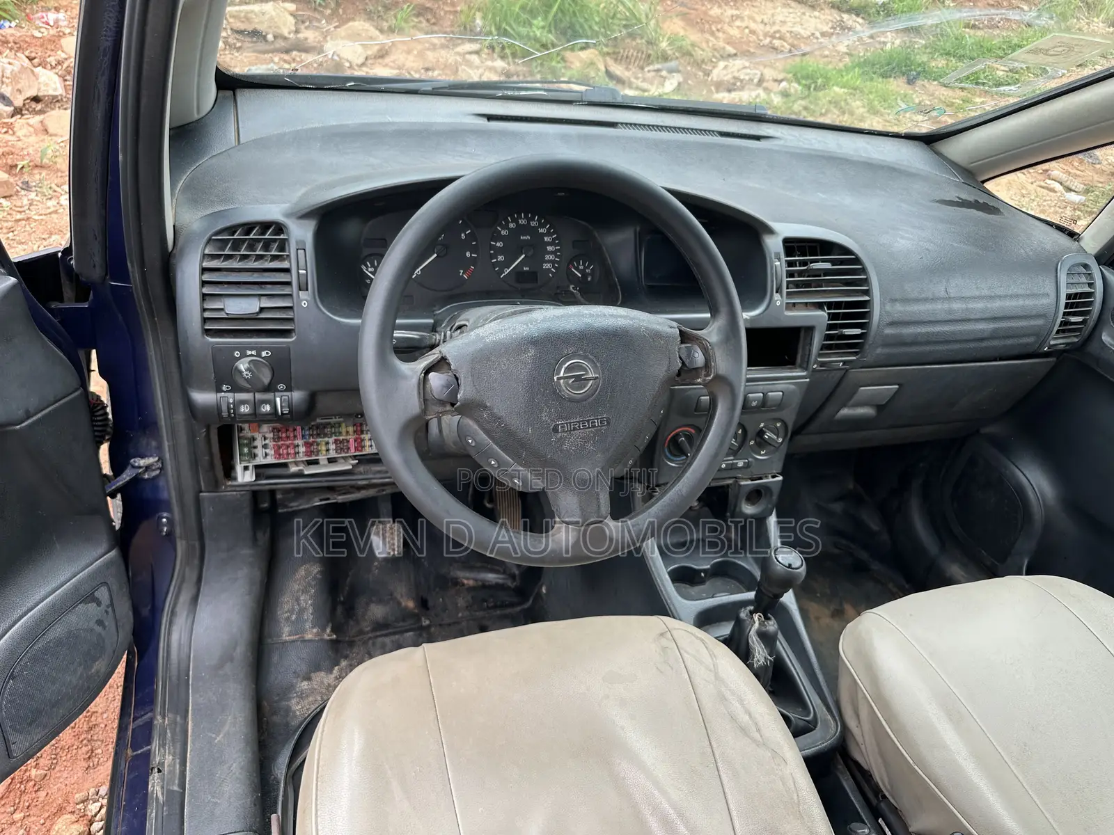 Opel Zafira 2002 Blue