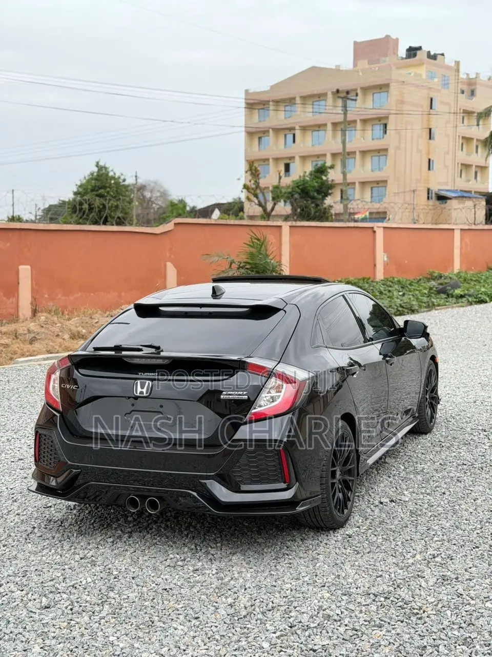 Honda Civic Sport Touring Hatchback 2018 Black