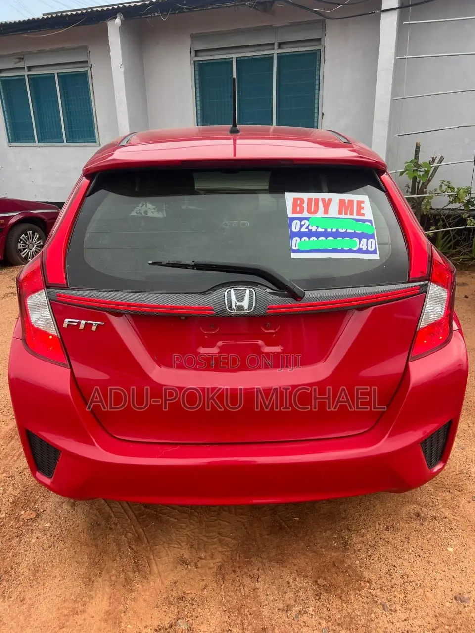 Honda Fit EX-L 2016 Red