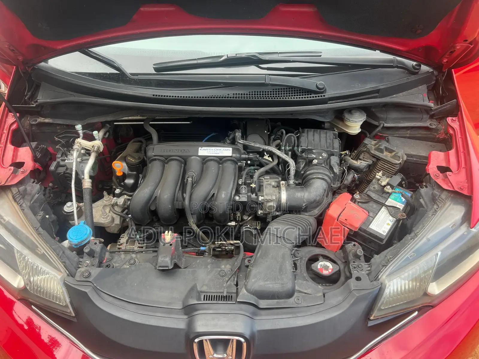 Honda Fit EX-L 2016 Red