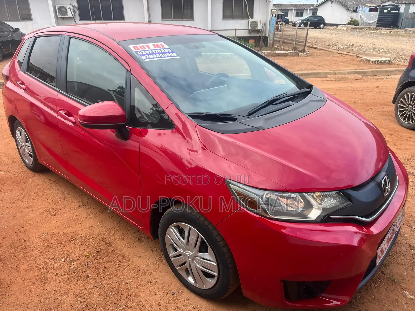 Honda Fit EX-L 2016 Red