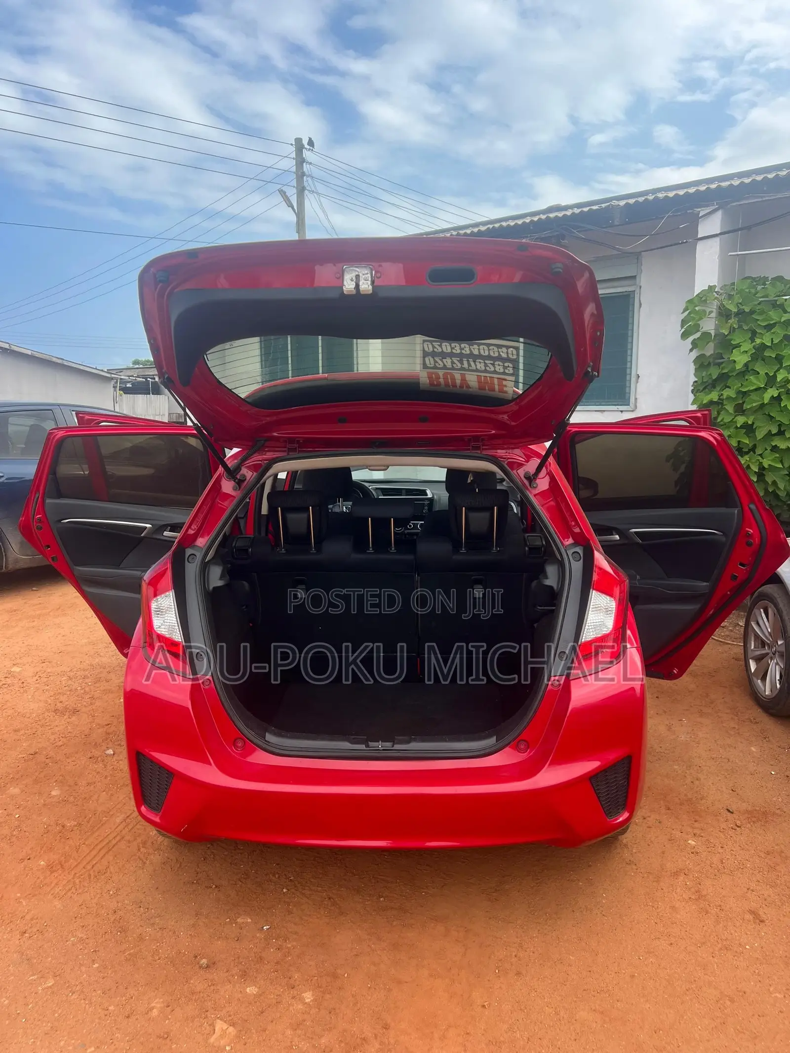 Honda Fit EX-L 2016 Red