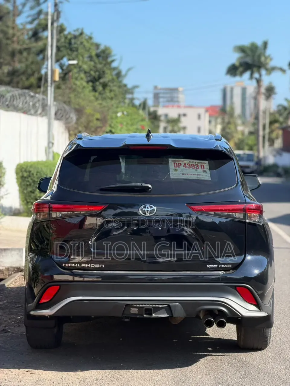 Toyota Highlander XSE AWD 2023 Black