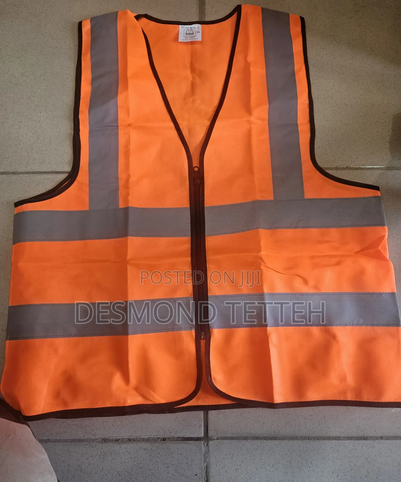 Reflective Vets No Pocket