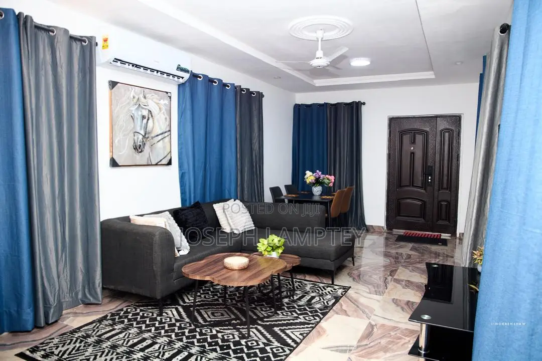 Furnished 1bdrm Apartment in Joseph Lamptey, Coffee Shop Area for rent