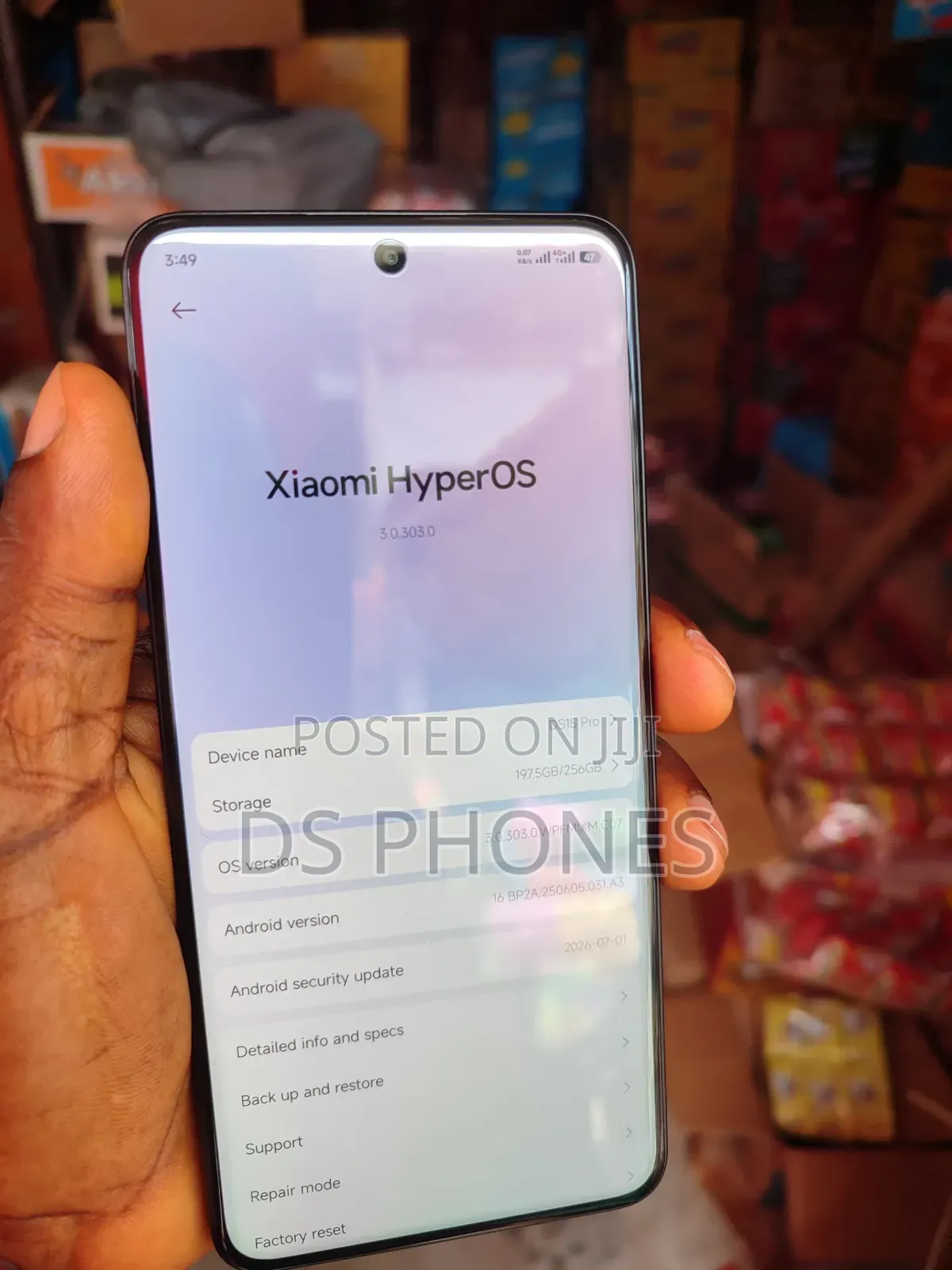 Xiaomi Redmi Note 15 Pro 256 GB Black