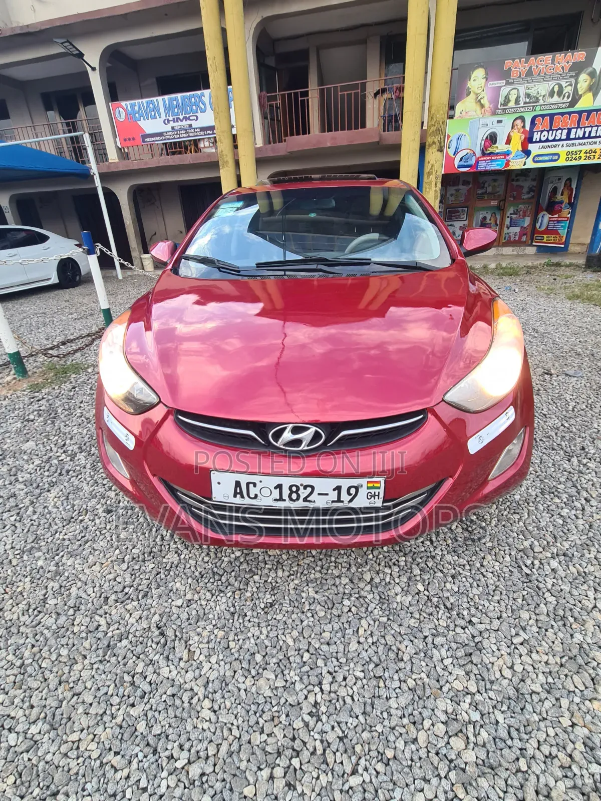 Hyundai Elantra GLS Sedan FWD (1.8L 4cyl 6A) 2013 Red