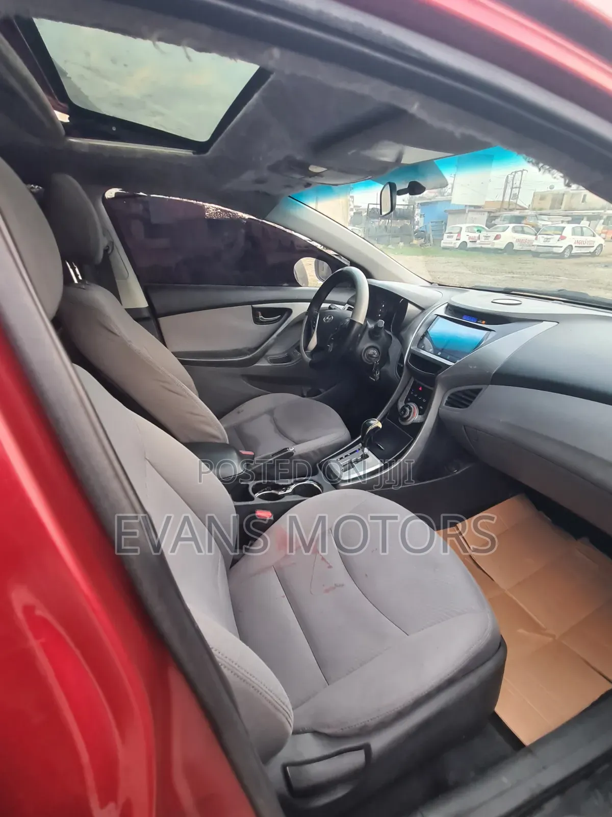 Hyundai Elantra GLS Sedan FWD (1.8L 4cyl 6A) 2013 Red