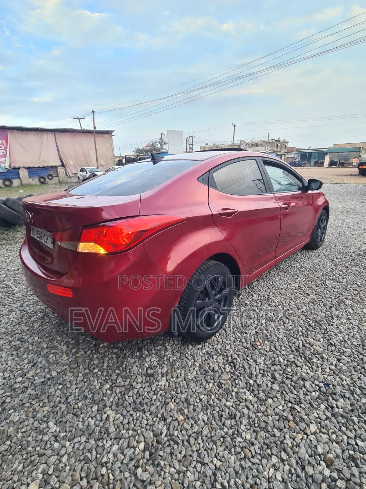 Hyundai Elantra GLS Sedan FWD (1.8L 4cyl 6A) 2013 Red