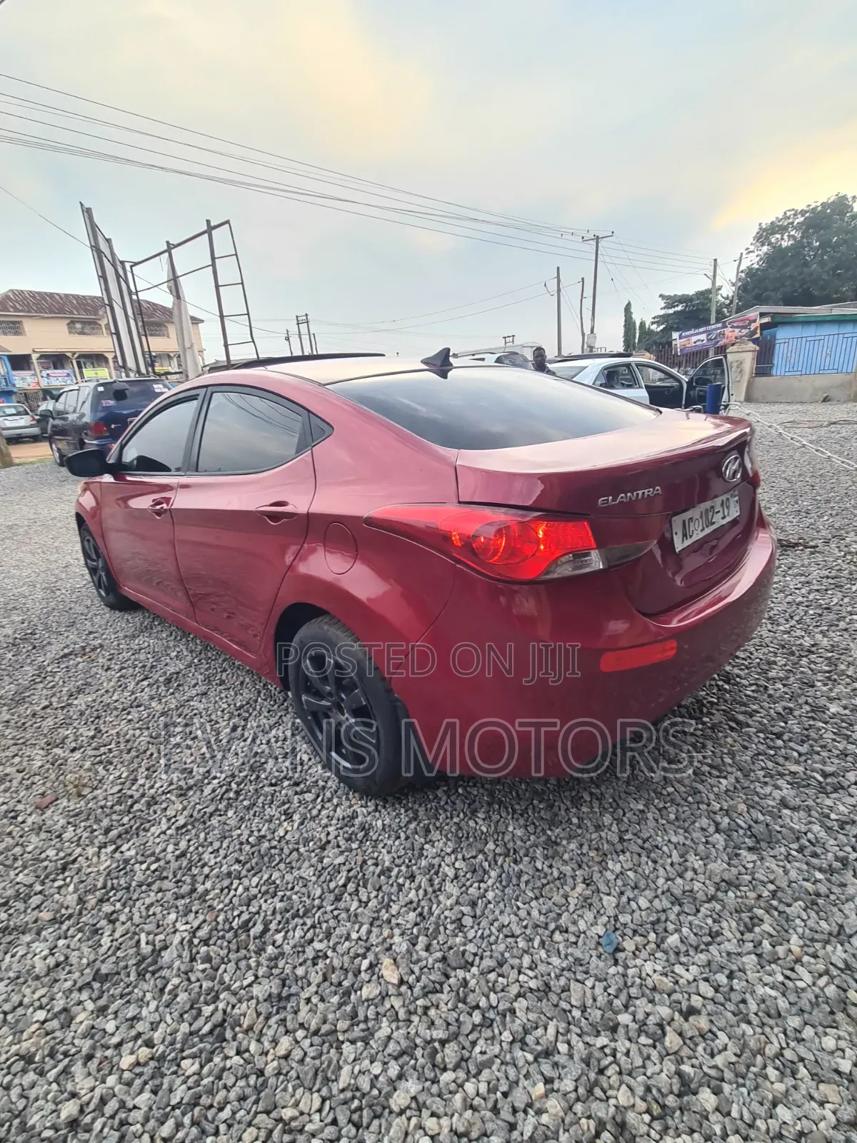 Hyundai Elantra GLS Sedan FWD (1.8L 4cyl 6A) 2013 Red