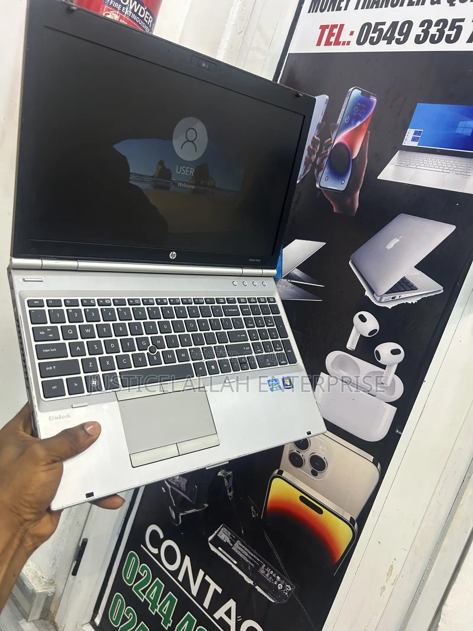 Laptop HP EliteBook 8560P 8GB Intel Core i5 HDD 500GB