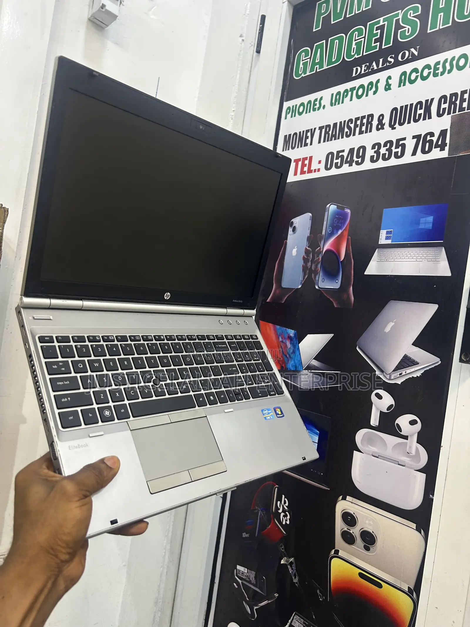 Laptop HP EliteBook 8560P 8GB Intel Core i5 HDD 500GB