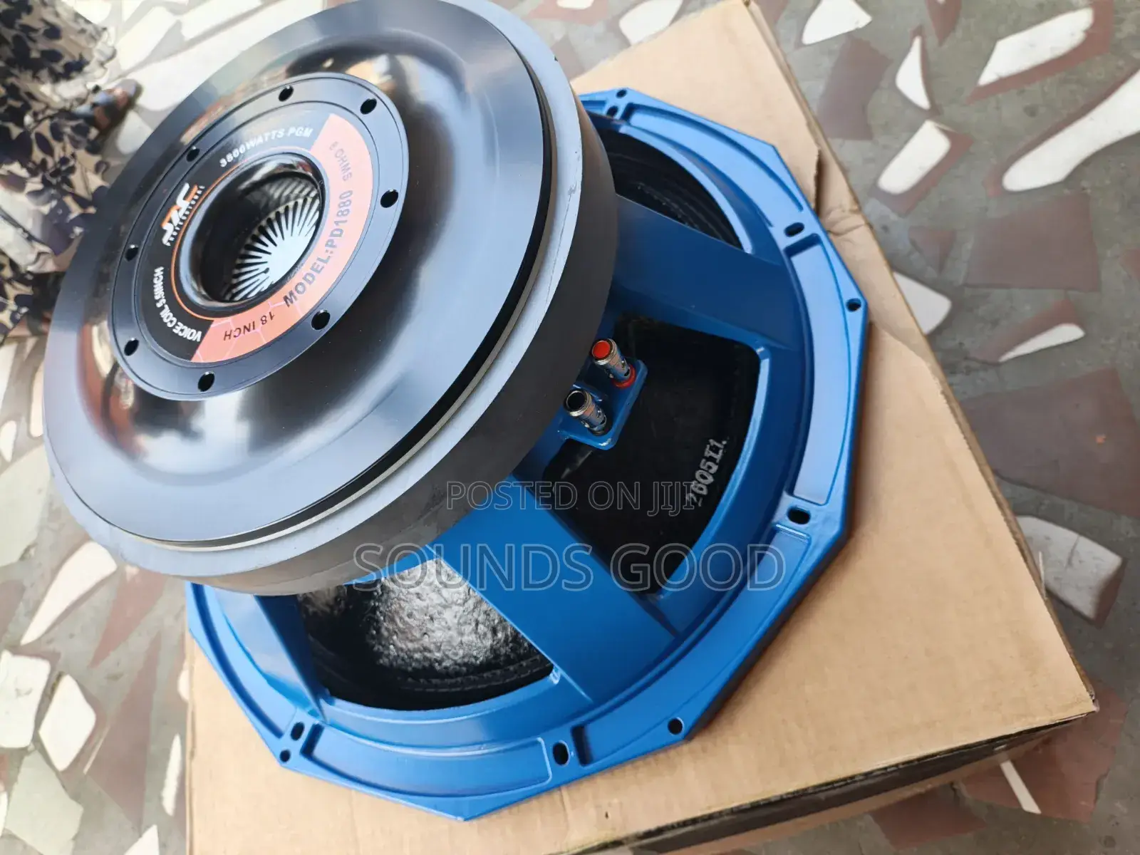 18" Naked Speaker - Subwoofer Driver