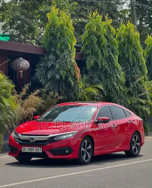 Honda Civic Touring Sedan 2018 Red