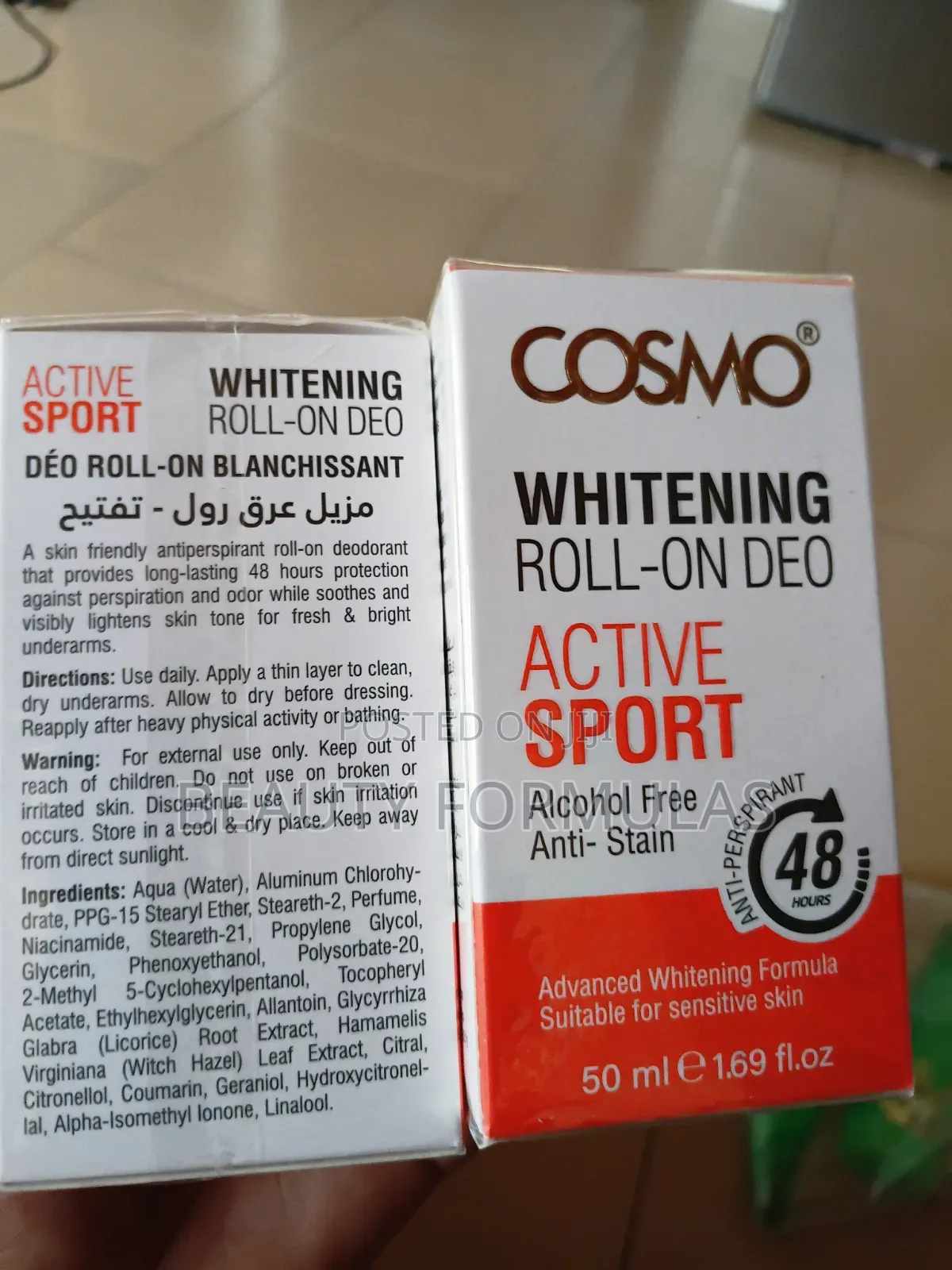 Cosmo Whitening Roll-on Dei