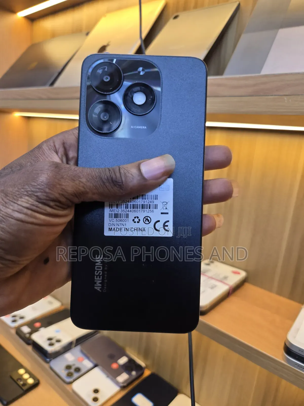 New Itel A50 128 GB Black