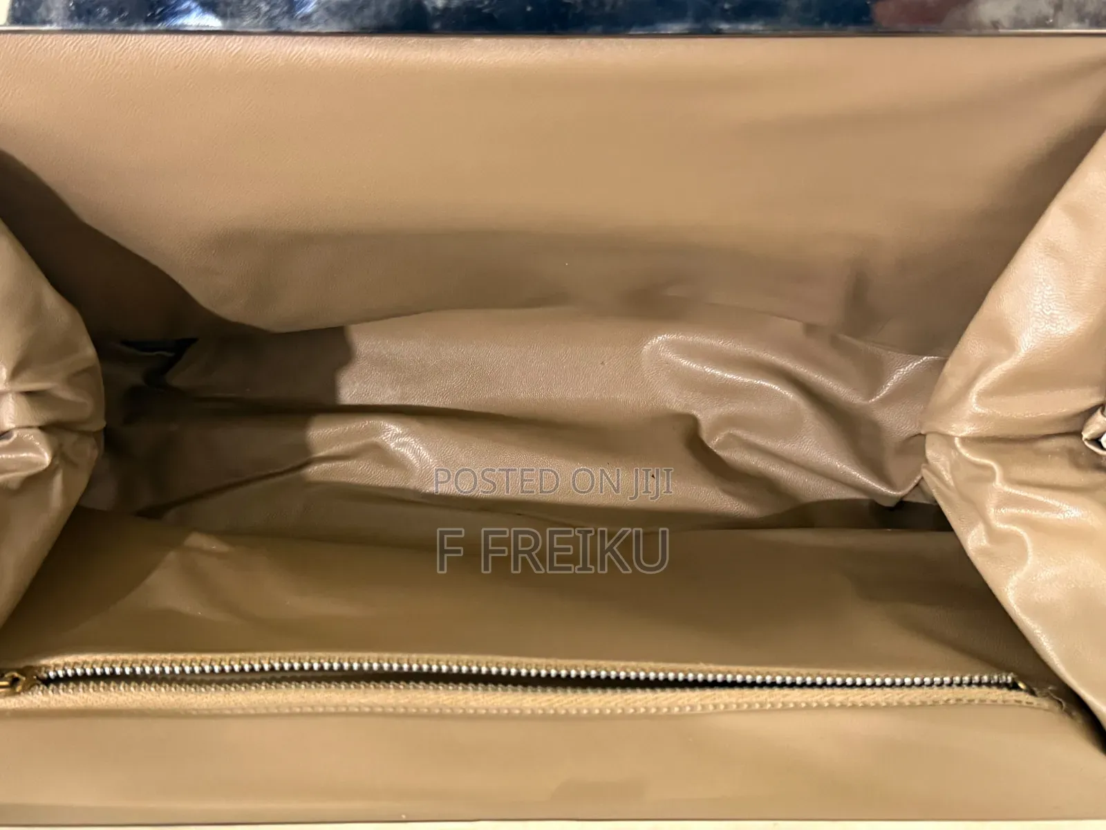 Simple Beige Handbag