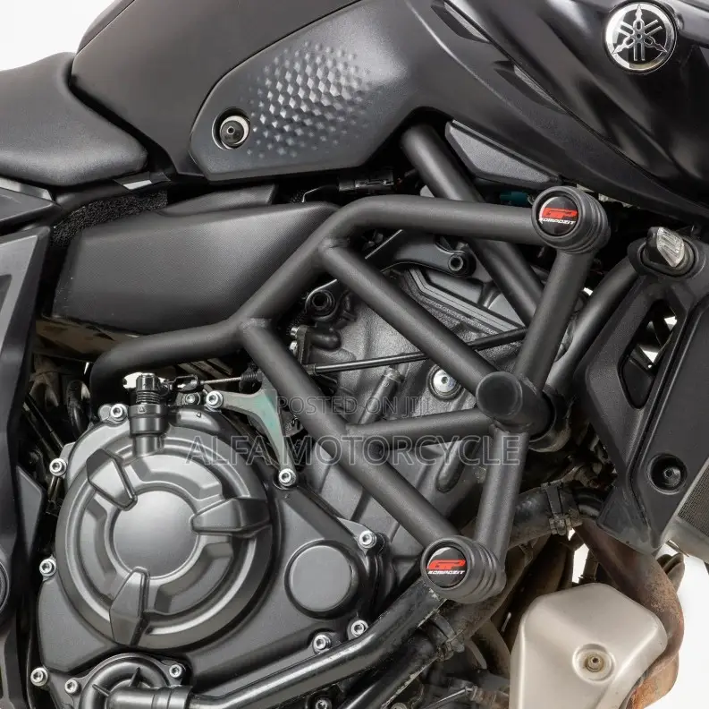 Yamaha MT-07 Engine Crash Bar Guard Black 2014–2024