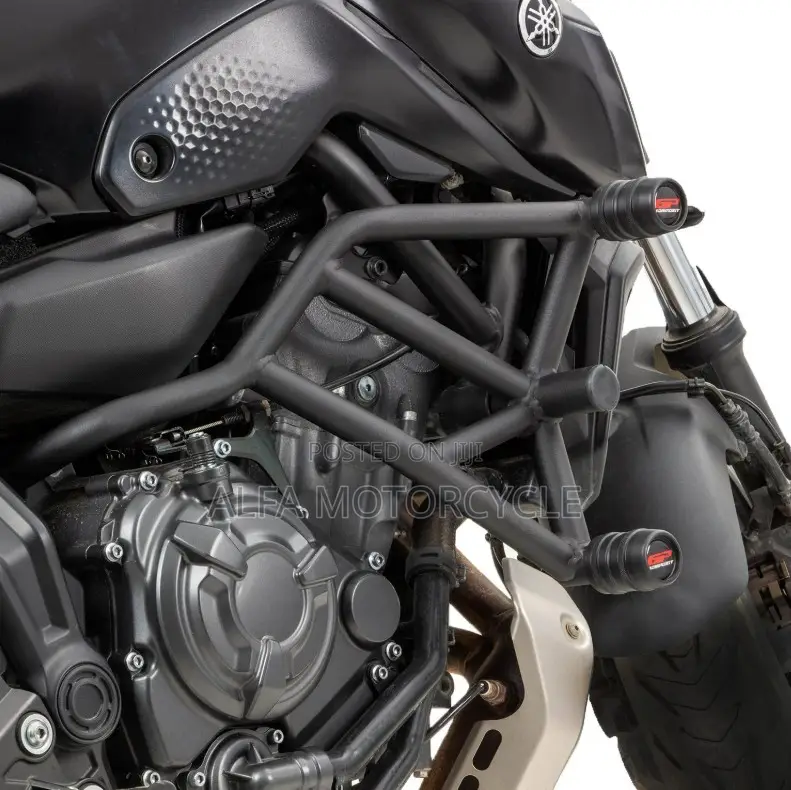 Yamaha MT-07 Engine Crash Bar Guard Black 2014–2024