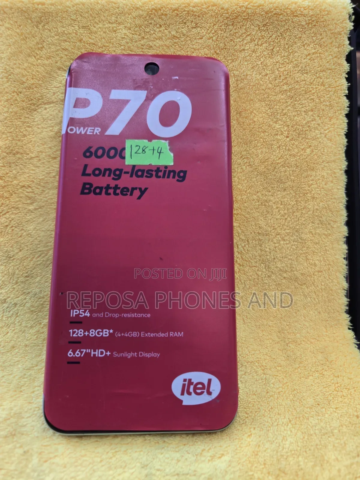 New Itel Power 70 128 GB Blue