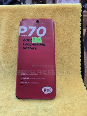 New Itel Power 70 128 GB Blue