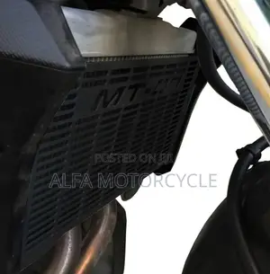 Yamaha MT-07 Radiator Guard Black 2014–2024