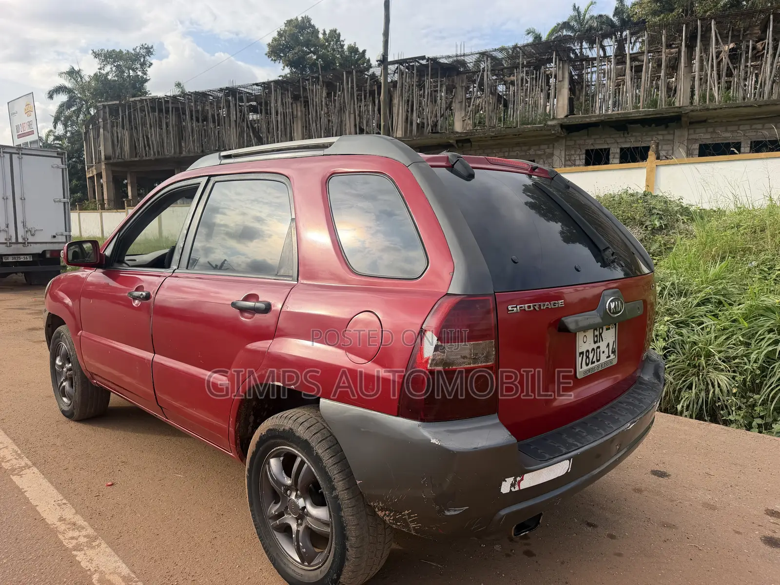Kia Sportage 2008 Red