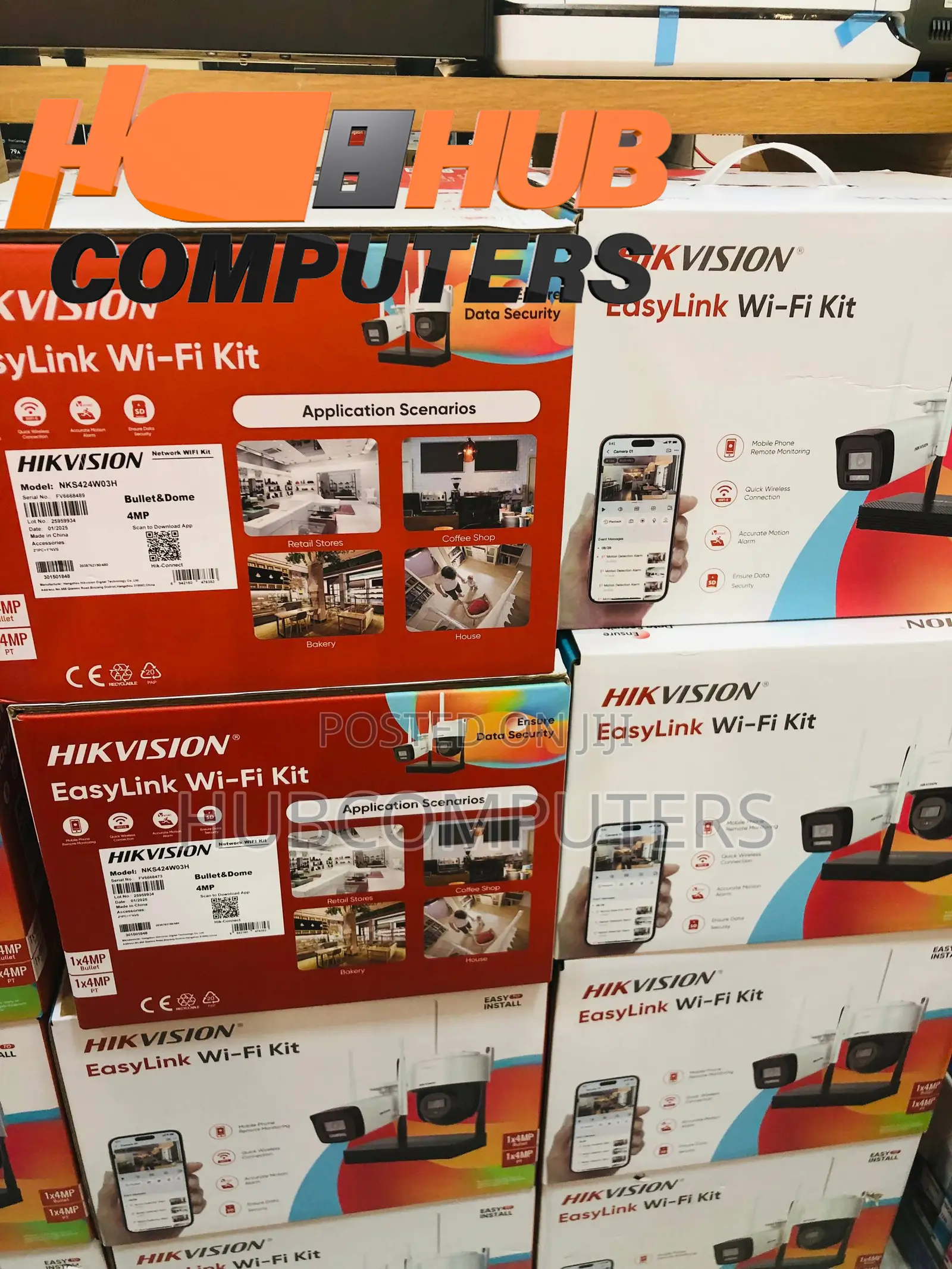 Hikvision (Nks424w03h) One Bullet + One Pt Dome Wifi NVS