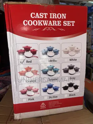 7pcs Cast Iron Cookware Set