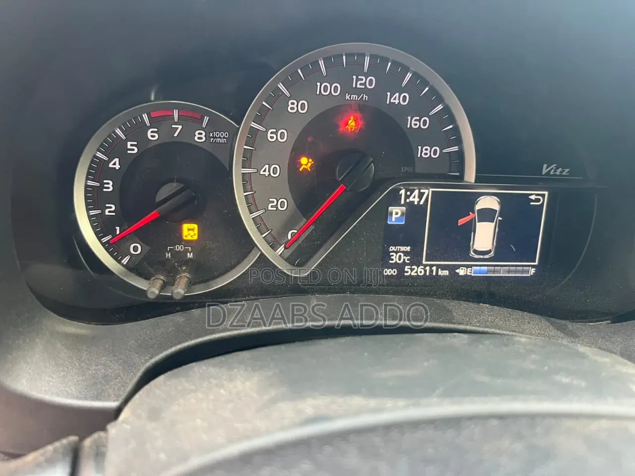 Toyota Vitz 1.3 AWD 3dr 2015 Blue