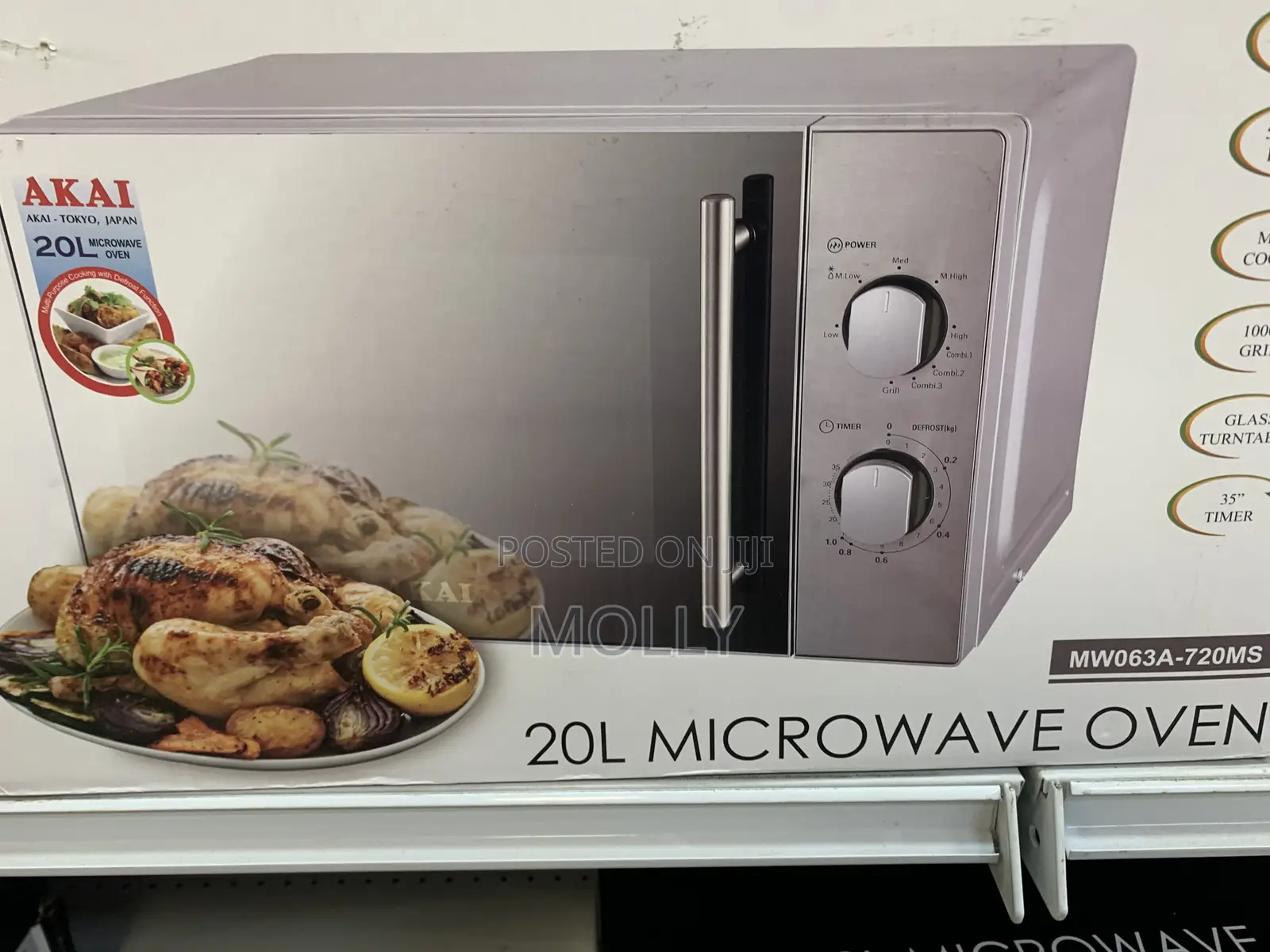 Akai Microwave 20L GRILL