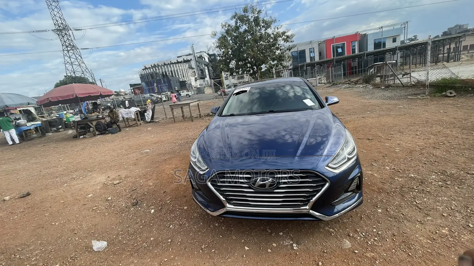 Hyundai Sonata 2018 Blue