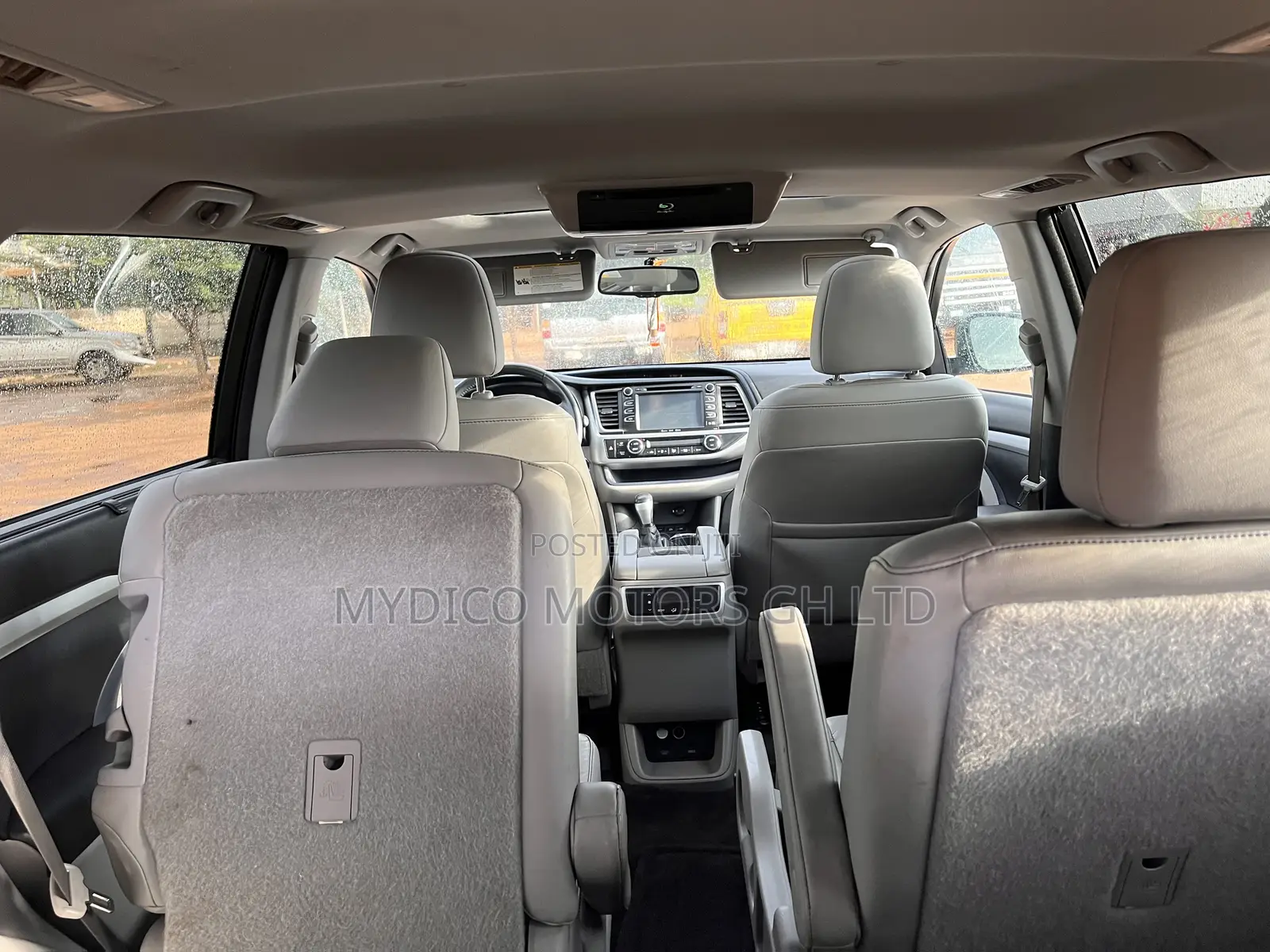 Toyota Highlander XLE V6 4x4 (3.5L 6cyl 6A) 2016 Gray