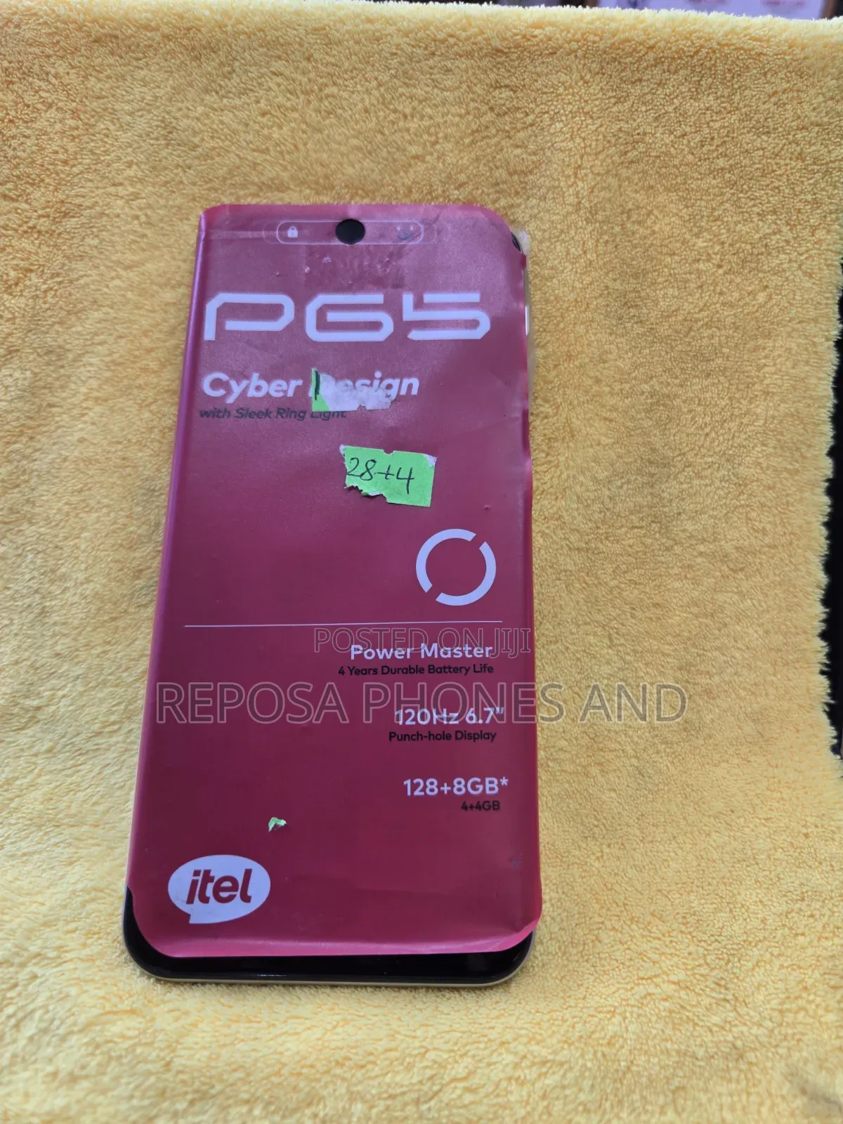 New Itel P65 128 GB Gold