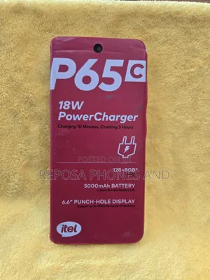 New Itel P65C 128 GB Gray