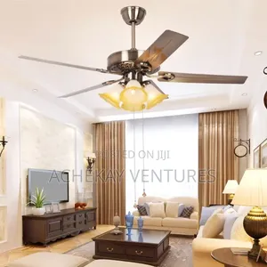52"5 Blades Ceilings Fans Luxury Modern Ceiling