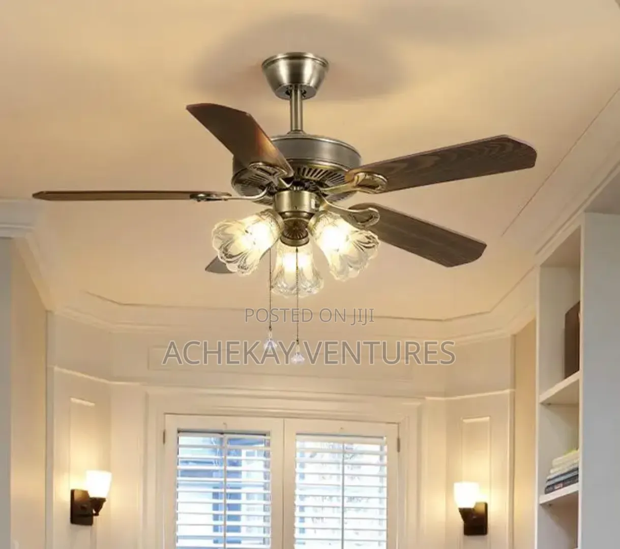 52"5 Blades Ceilings Fans Luxury Modern Ceiling