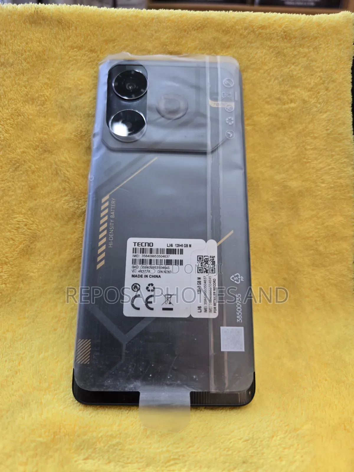 New Tecno Pova 6 Neo 128 GB Black